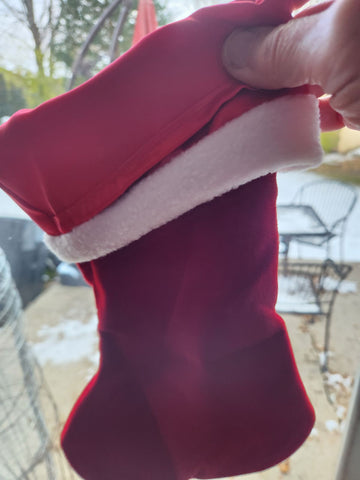 Christmas Stocking Change Bag