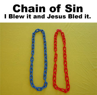 Chain of Sin: I Blew it and Jesus Bled it